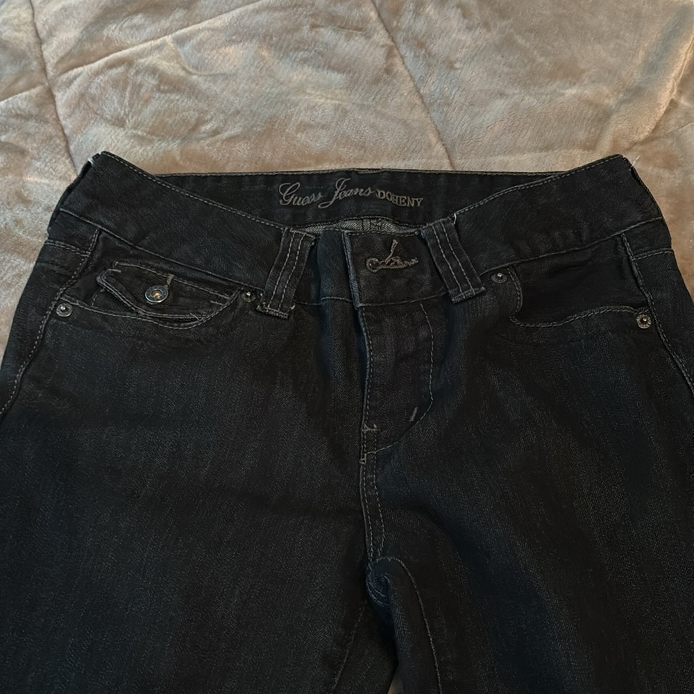 Guess Black Boot Cut Jeans with Classic Style